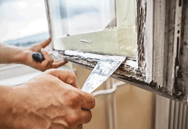 professional wood window repair