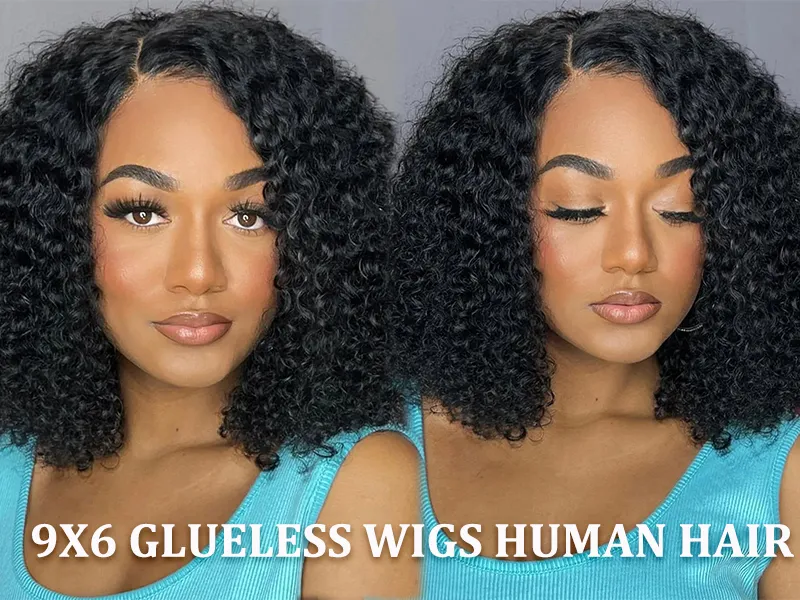 Isee Hair glueless human hair wigs