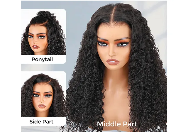 Isee Hair glueless human hair wigs