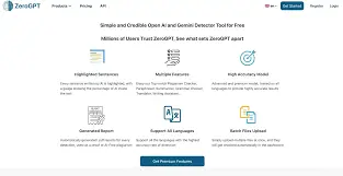 ZeroGPT – AI Content Detection Tool