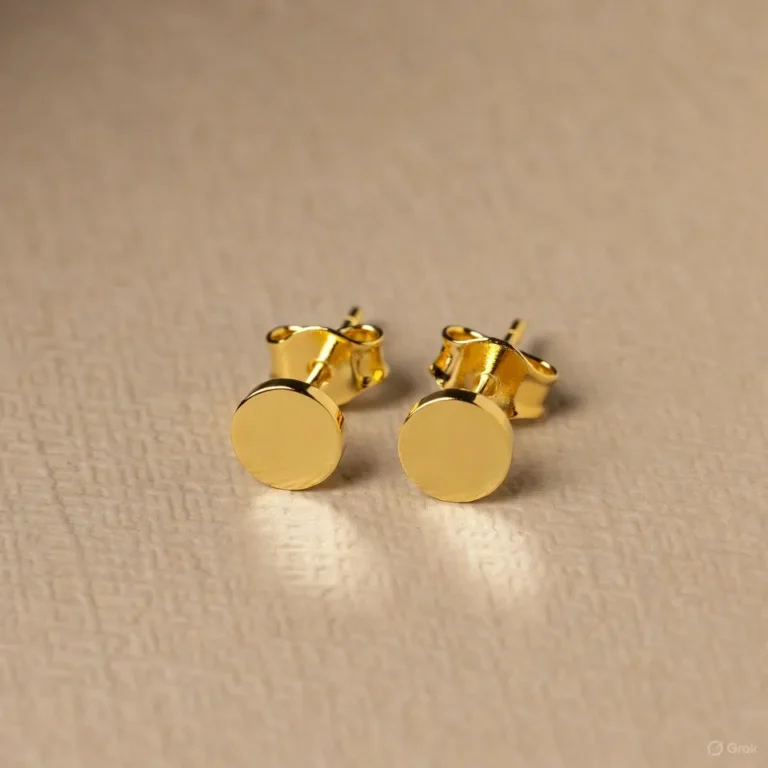gold vermeil earrings