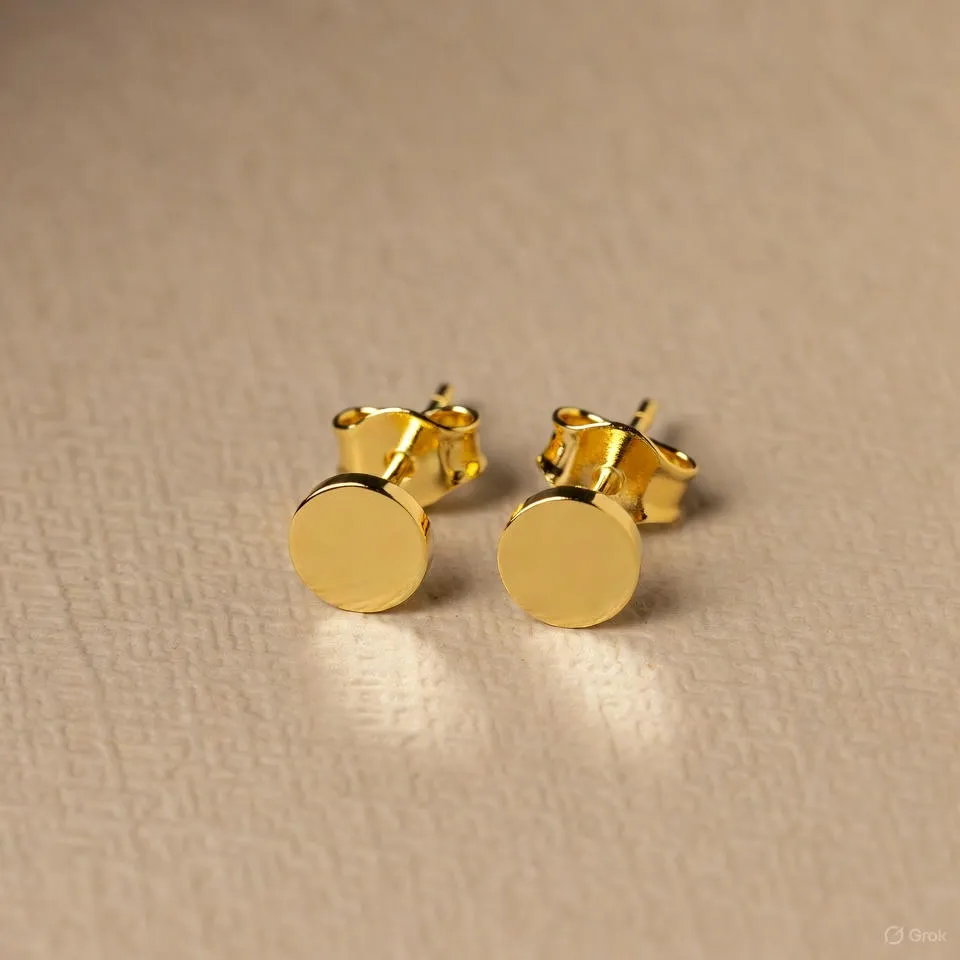 gold vermeil earrings