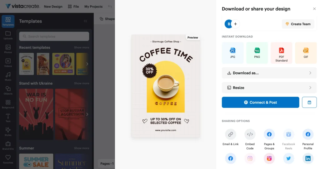 Free Social Media Templates