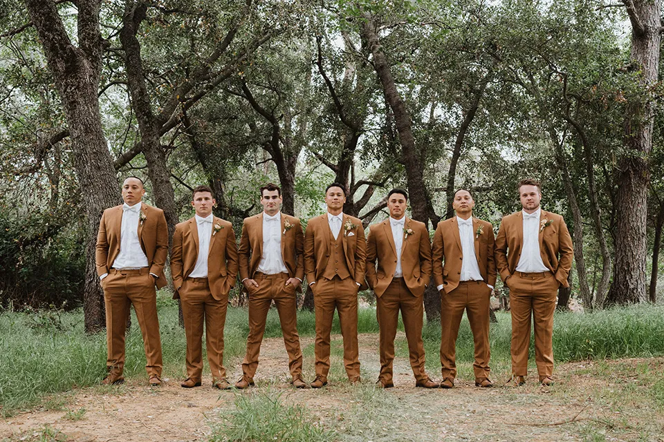 non-black wedding suits