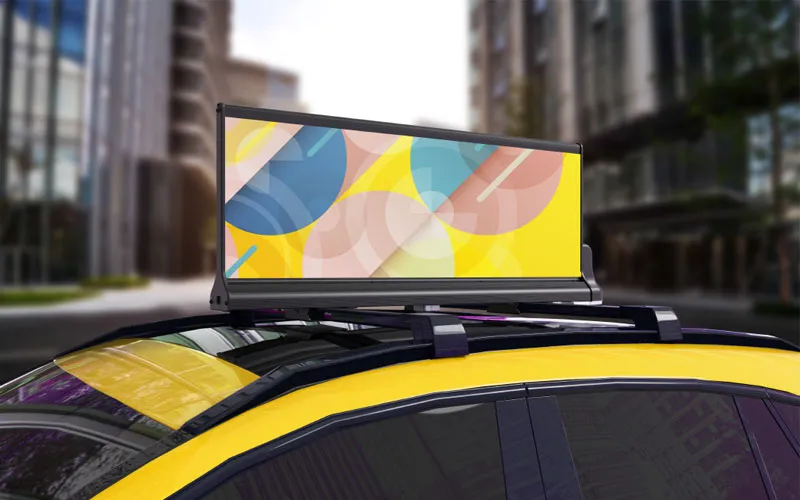 taxi advertising cost