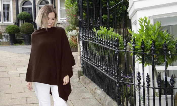 cashmere poncho